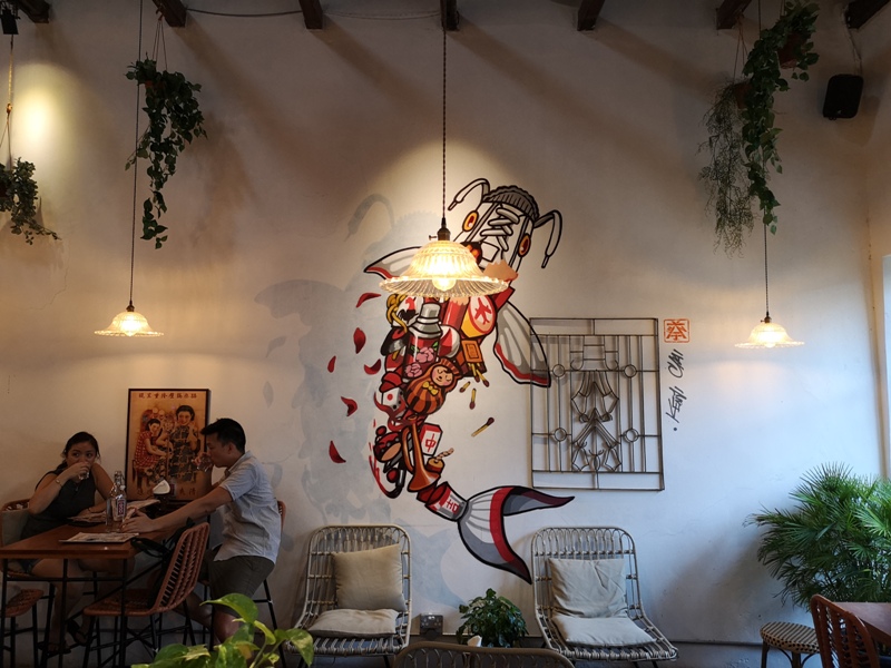 HEESAN06 Malacca-囍叁隔壁Heesan Kopi(馬六甲雞場街)舒適南洋風 一杯咖啡很解熱