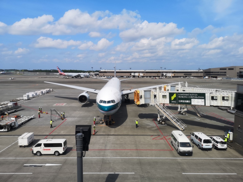 hkgnrt1426 201905台北香港東京成田 首飛香港東京by國泰航空
