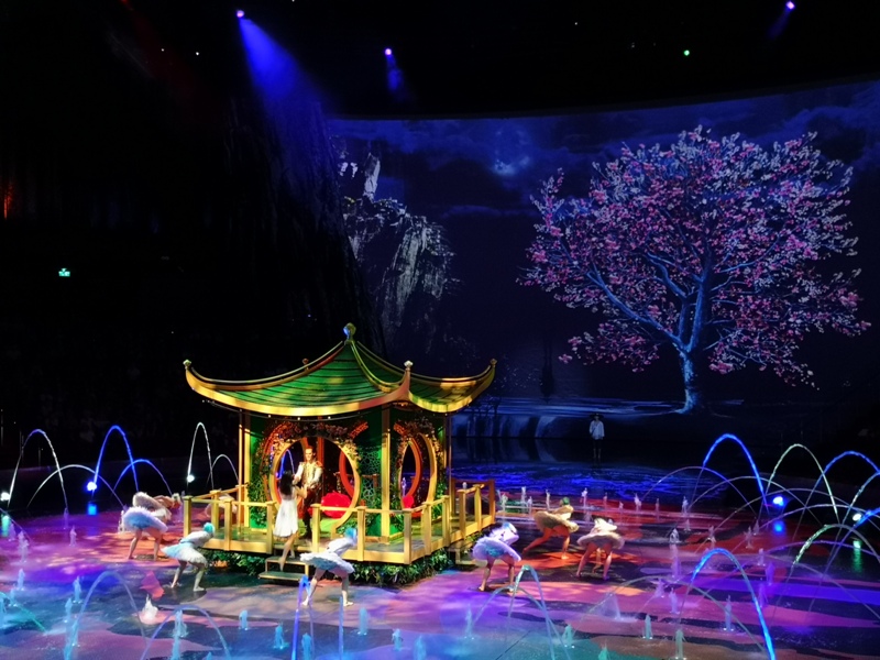 houseofdancingwater11 Macao-澳門晚間活動首選 太陽劇團水舞間 舞台設計超棒眼花撩亂的精采表演