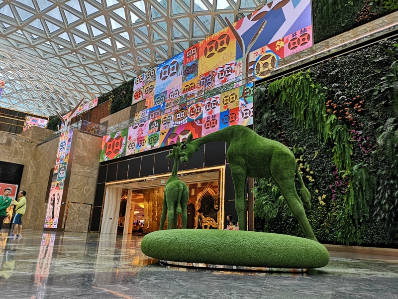 mgm19 Macao-澳門美獅美高梅MGM宛如美術館的購物中心 賭也要賭的優雅