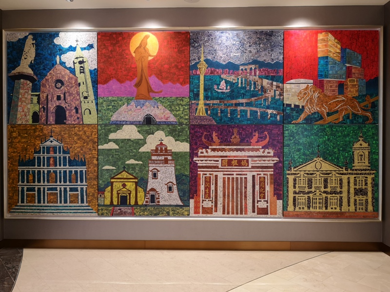 mgm28 Macao-澳門美獅美高梅MGM宛如美術館的購物中心 賭也要賭的優雅