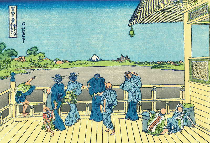 800px-Hokusai07_gohyaku_rakan Ryogoku-すみだ北斎美術館 大師就是大師...葛飾北齋的浮世繪世界