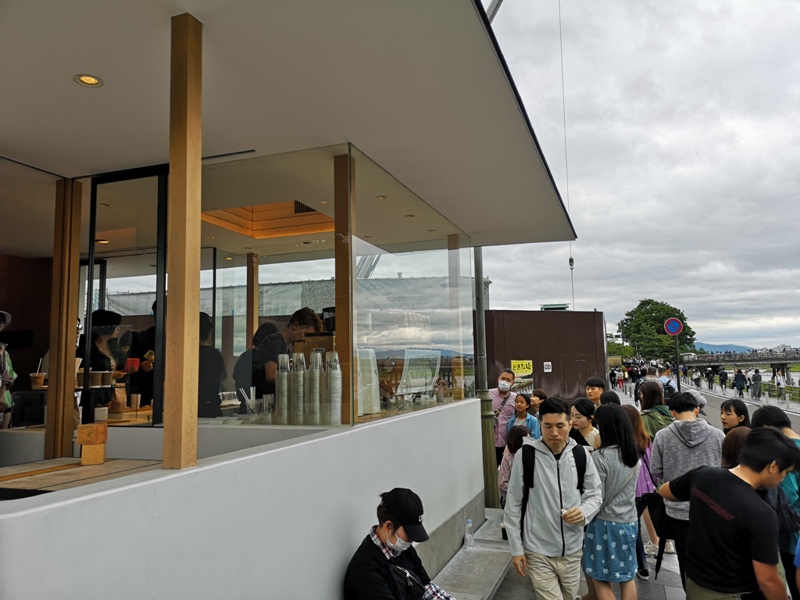 arabicaarashiyama05 Arashiyama-坐享嵐山景緻的%Arabica Coffee人潮太多排太久...
