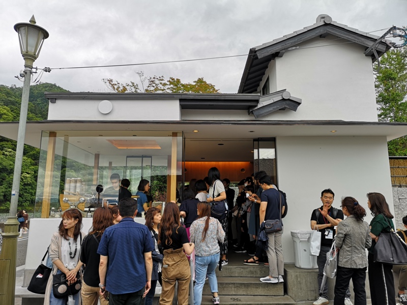arabicaarashiyama07 Arashiyama-坐享嵐山景緻的%Arabica Coffee人潮太多排太久...