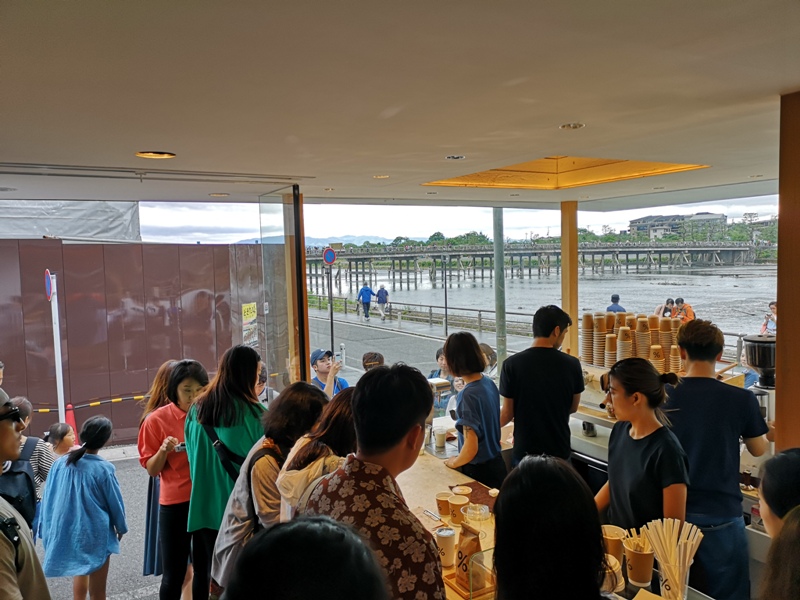 arabicaarashiyama12 Arashiyama-坐享嵐山景緻的%Arabica Coffee人潮太多排太久...