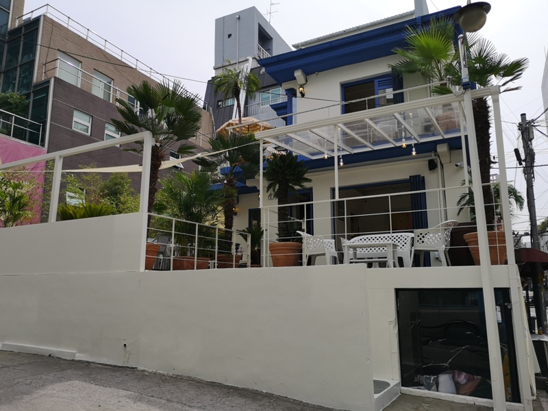 cafeel21 Seoul-Cafe El Cielo 男模幫你沖咖啡 首爾新沙洞時尚夢幻咖啡館