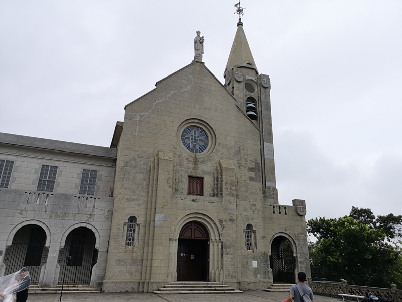 churchmt04 Macao-澳門歷史城區 世界文化遺產 媽閣廟/亞婆井前地/鄭家大院 順道看最美的海景在主教山教堂