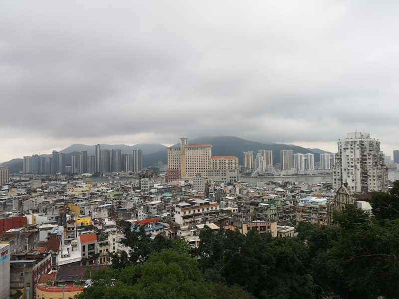 da3816 Macao-澳門歷史城區 世界文化遺產 大三巴/大砲台/議事亭前地/市政廳/玫瑰堂/仁慈堂 中西文化融合的典範