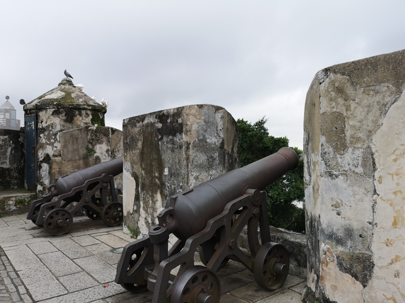 da3820 Macao-澳門歷史城區 世界文化遺產 大三巴/大砲台/議事亭前地/市政廳/玫瑰堂/仁慈堂 中西文化融合的典範