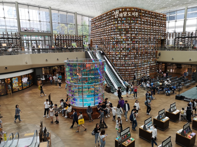 starfieldlibrary16 Seoul-首爾IG打卡熱點COEX MALL Starfield Library星空圖書館 超好拍