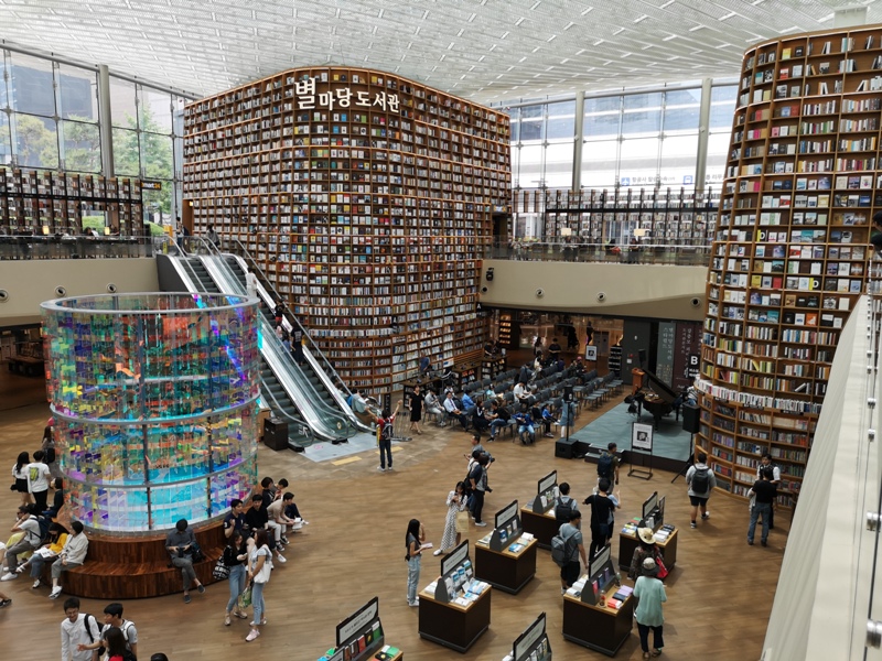 starfieldlibrary17 Seoul-首爾IG打卡熱點COEX MALL Starfield Library星空圖書館 超好拍