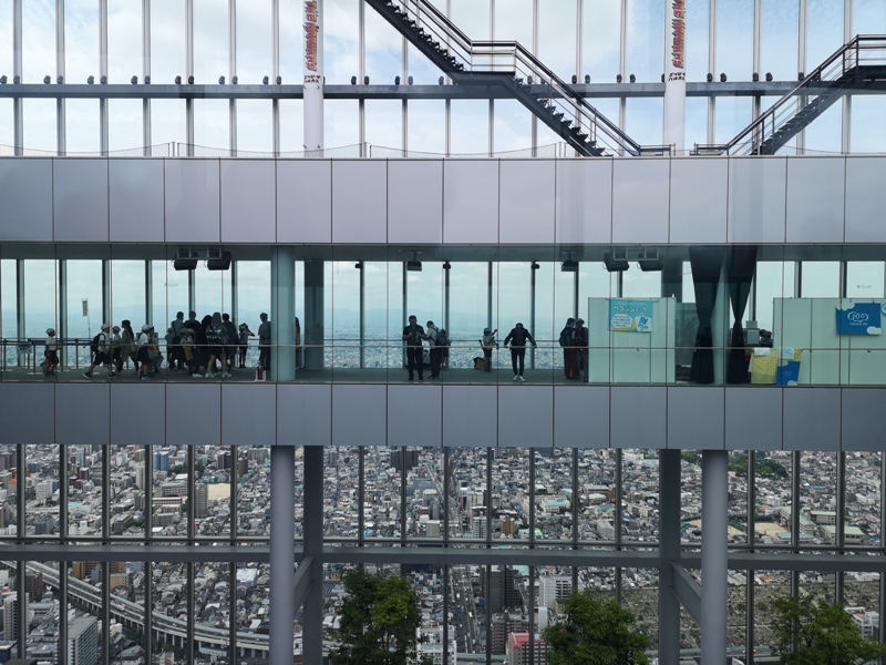 abenoharukas0101 Tennoji-阿倍野Harukas 300展望台 日本最高樓的大阪景觀