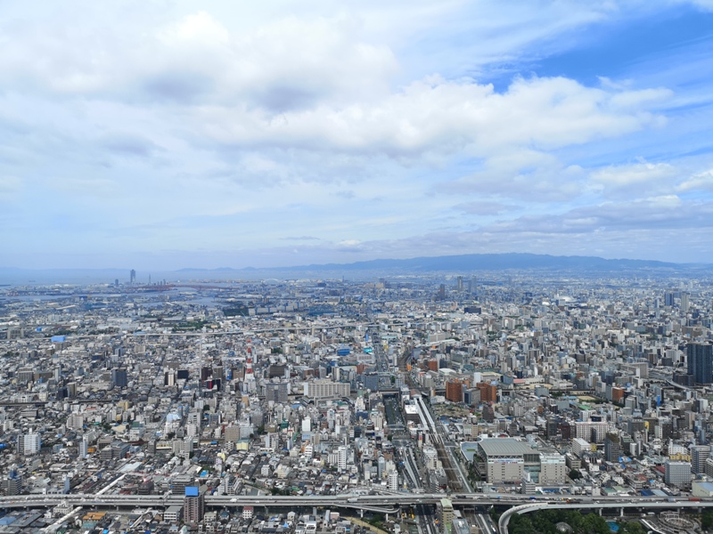 abenoharukas0109 Tennoji-阿倍野Harukas 300展望台 日本最高樓的大阪景觀