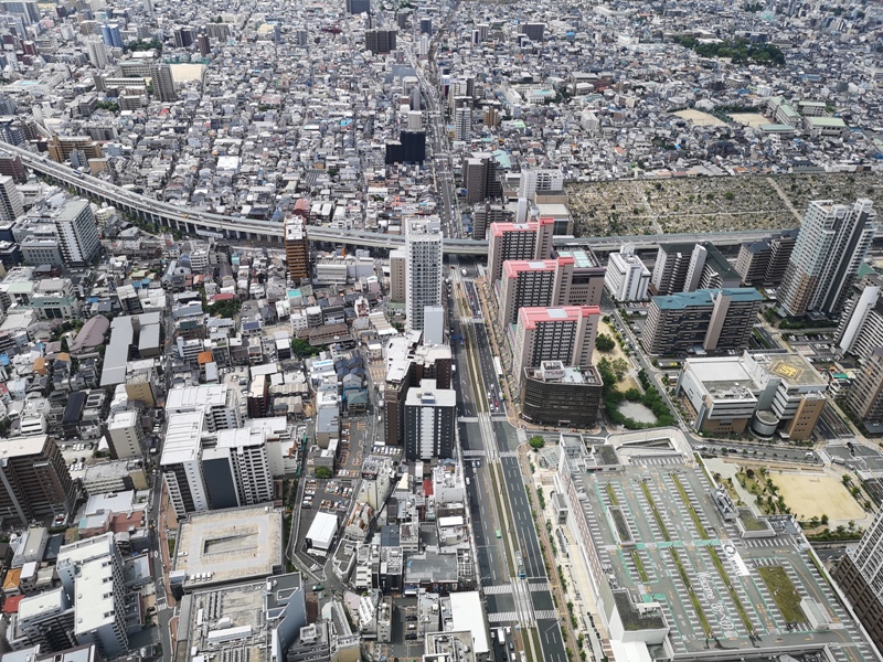 abenoharukas0112 Tennoji-阿倍野Harukas 300展望台 日本最高樓的大阪景觀
