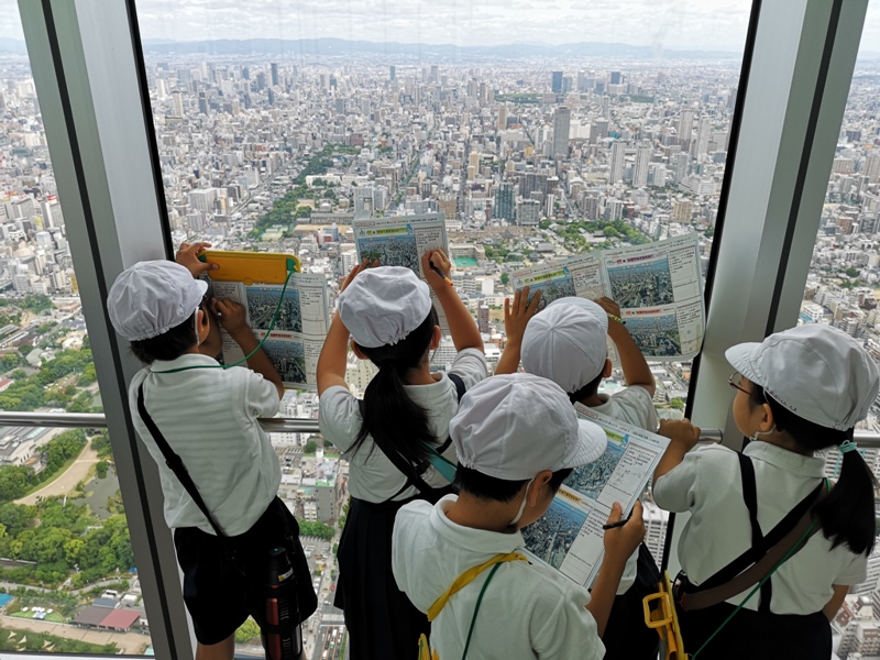 abenoharukas0117 Tennoji-阿倍野Harukas 300展望台 日本最高樓的大阪景觀