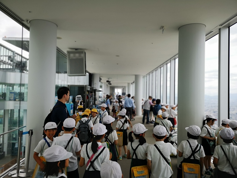 abenoharukas0121 Tennoji-阿倍野Harukas 300展望台 日本最高樓的大阪景觀