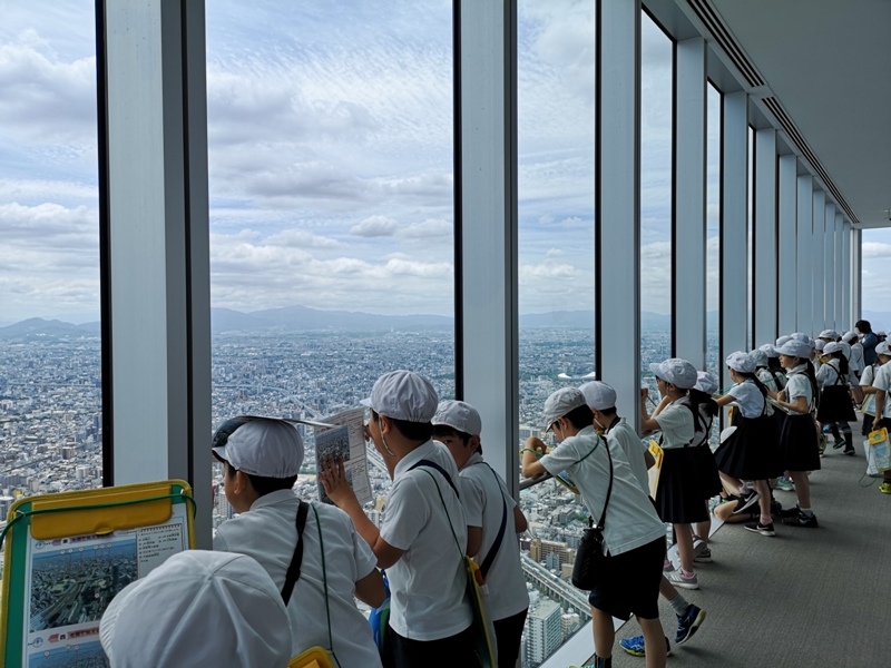 abenoharukas0123 Tennoji-阿倍野Harukas 300展望台 日本最高樓的大阪景觀