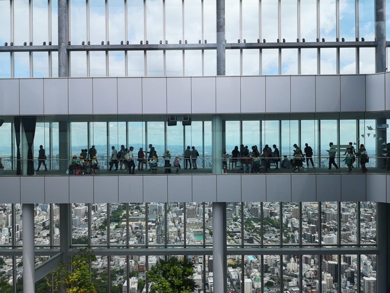 abenoharukas0127 Tennoji-阿倍野Harukas 300展望台 日本最高樓的大阪景觀