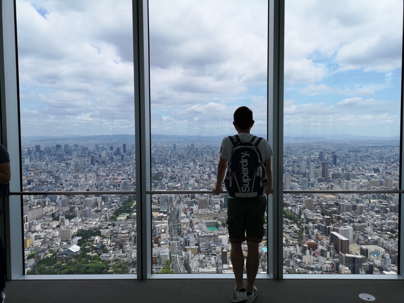 abenoharukas0128 Tennoji-阿倍野Harukas 300展望台 日本最高樓的大阪景觀