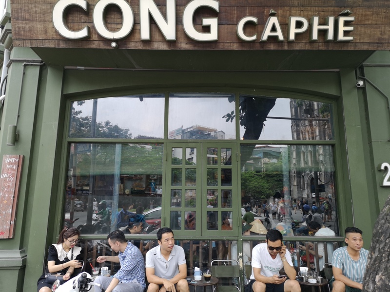 congcaphee01 Hanoi-河內Cong Caphe復古網紅店 越共咖啡