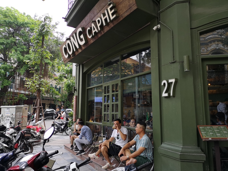 congcaphee03 Hanoi-河內Cong Caphe復古網紅店 越共咖啡