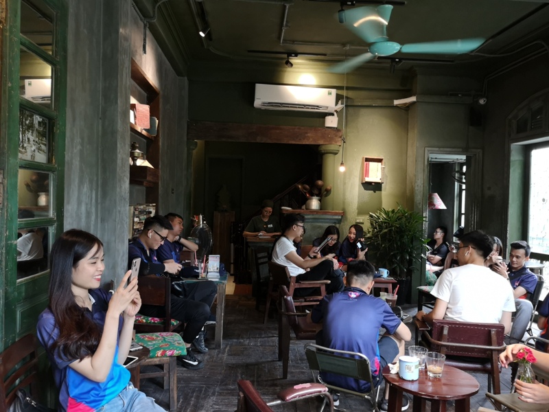 congcaphee06 Hanoi-河內Cong Caphe復古網紅店 越共咖啡