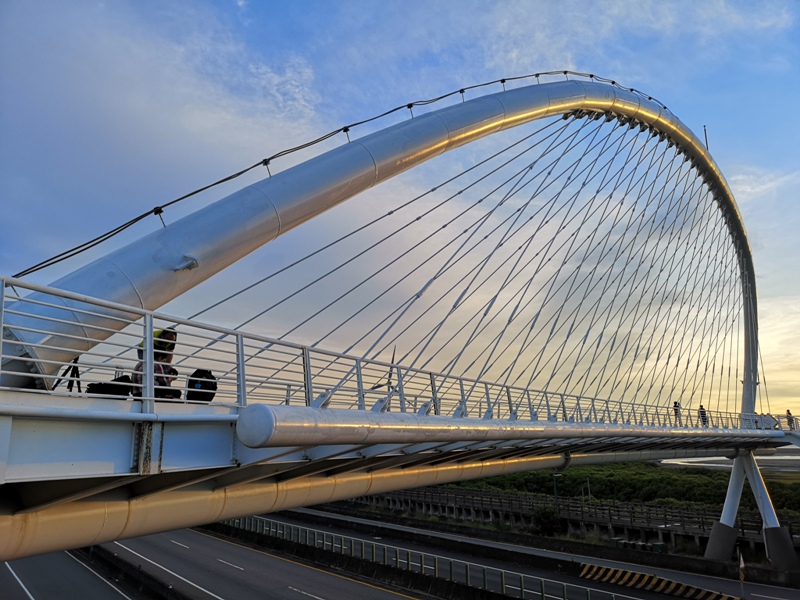 harpbridgee07 新竹-豎琴橋 多彩夕照下的美麗弧線 香山攝影熱點