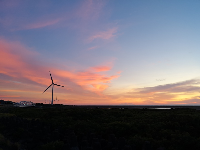 harpbridgee13 新竹-豎琴橋 多彩夕照下的美麗弧線 香山攝影熱點