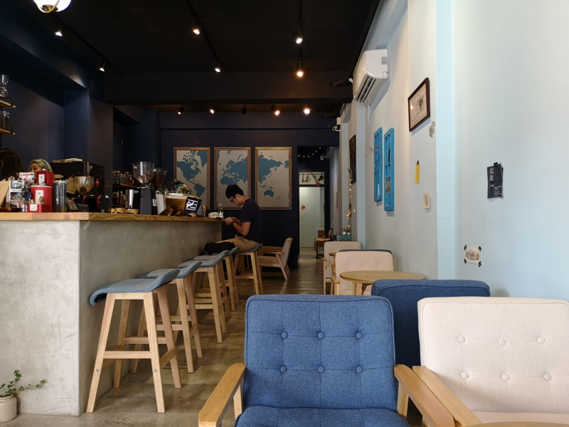 hollatte07 竹北-馥拿鐵 淺藍寶藍 IKEA風味濃的單品小咖啡館