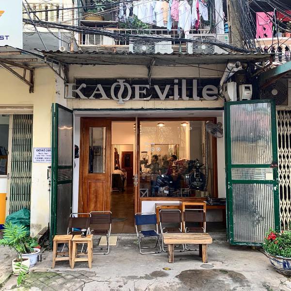 Hanoi-河內Kafeville 清爽非越式 來一杯手沖擋豔陽