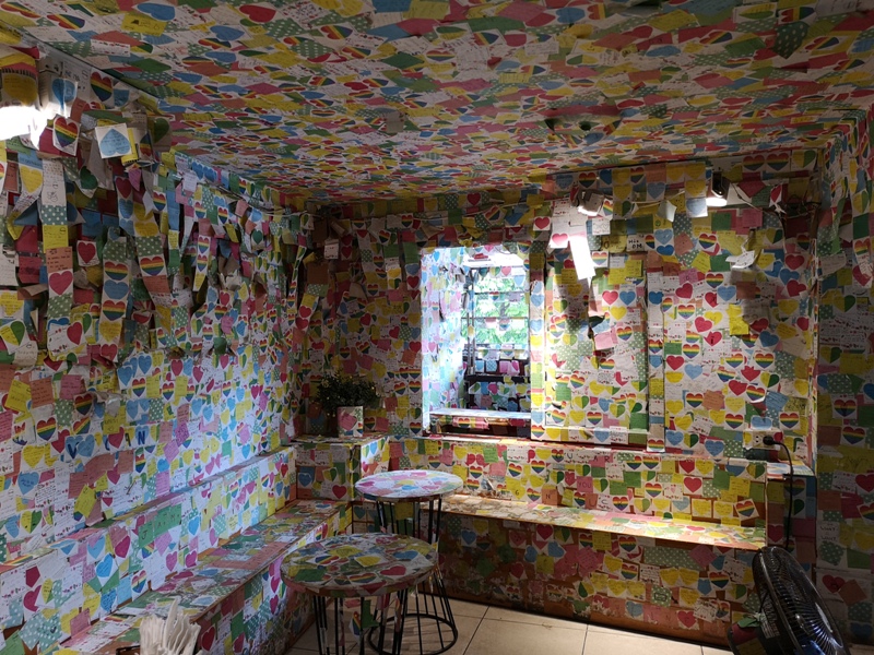 thenotecoffee05 Hanoi-河內The Note Coffee環劍湖旁 滿滿便利貼的人氣咖啡館 小巧溫馨