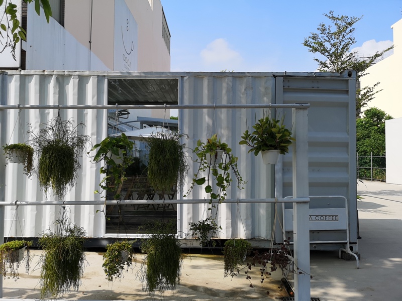 cocacoffee04 竹北-Coca Coffee超網美夢幻手沖咖啡吧...貨櫃屋概念的熱...