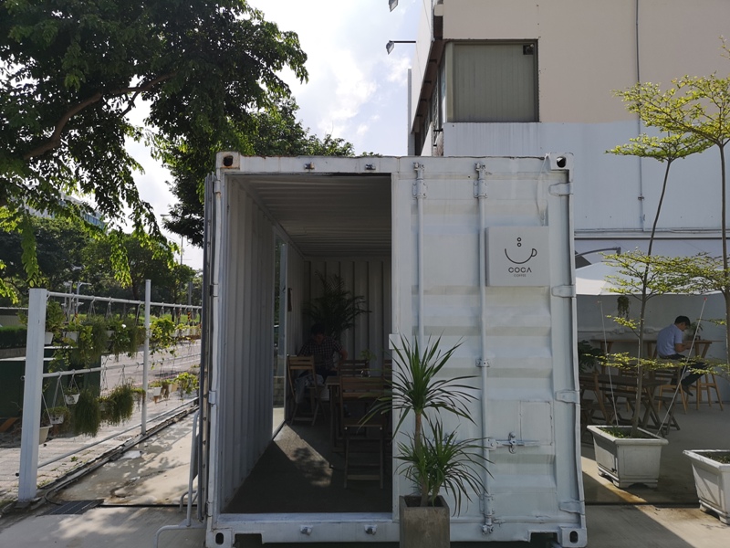 cocacoffee05 竹北-Coca Coffee超網美夢幻手沖咖啡吧...貨櫃屋概念的熱...