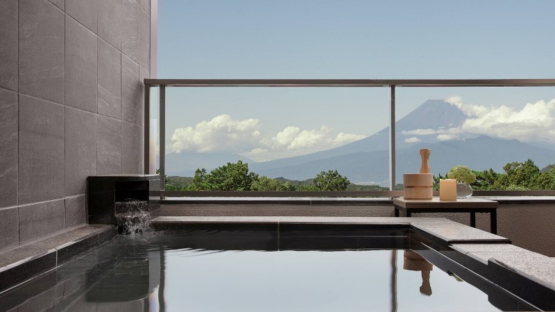 Izu-伊豆修善寺萬豪 房間內泡湯享受山景與新鮮空氣