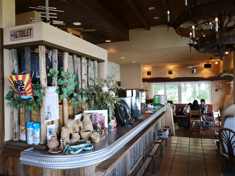 paradisecafe07 Odawara-Paradise Cafe Saddle Back藍天綠樹海景紅瓦屋 江之浦的景觀咖啡