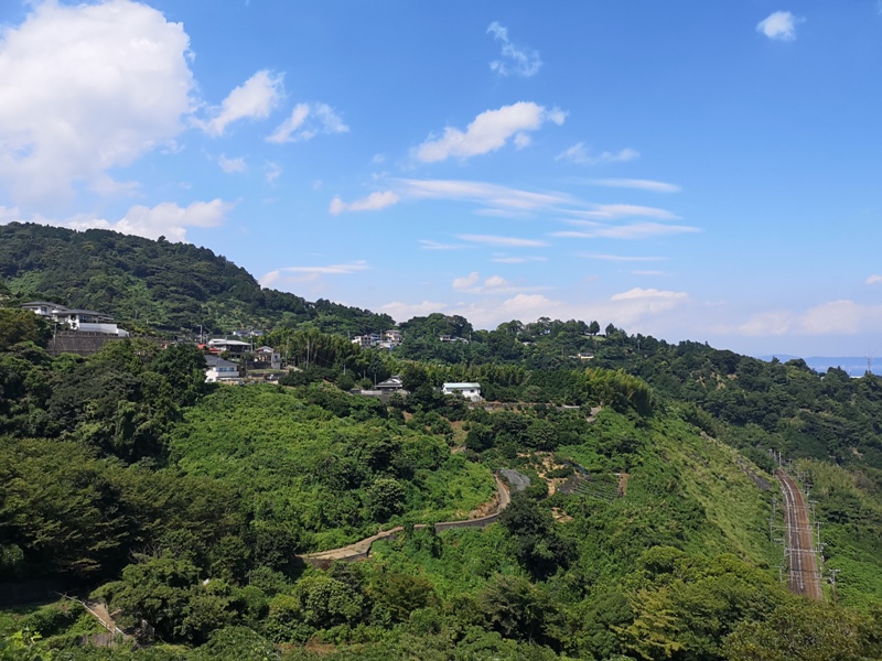 paradisecafe11 Odawara-Paradise Cafe Saddle Back藍天綠樹海景紅瓦屋 江之浦的景觀咖啡