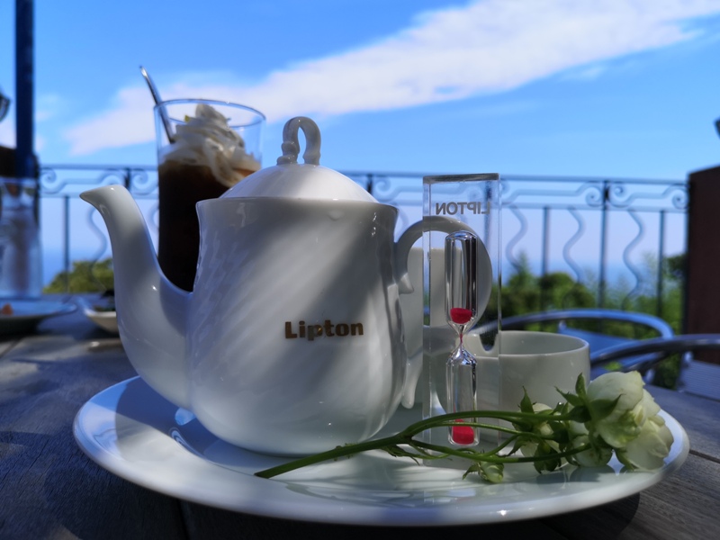 paradisecafe15 Odawara-Paradise Cafe Saddle Back藍天綠樹海景紅瓦屋 江之浦的景觀咖啡