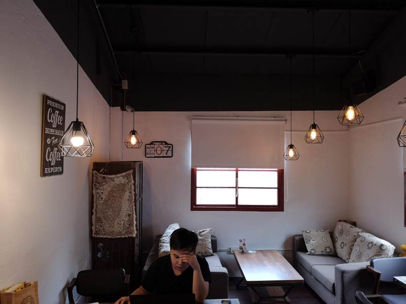 sunnydaycafe12 中壢-晴天咖啡 滿牆彩繪的老宅咖啡館