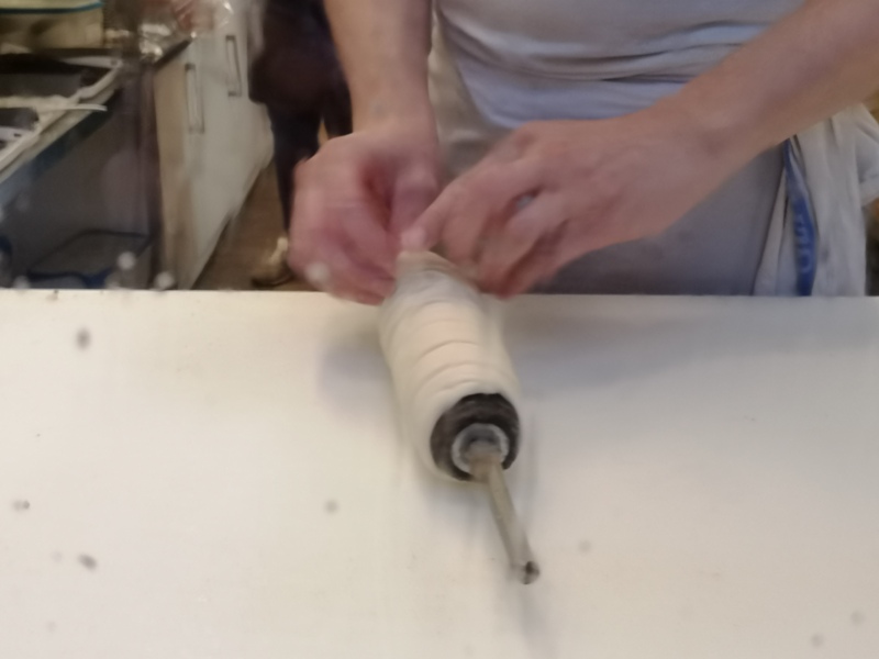 Molnar05 Budapest-布達佩斯煙囪卷Molnar's kurtoskalacs東歐品嚐在地甜點 啊!就麵包..哈