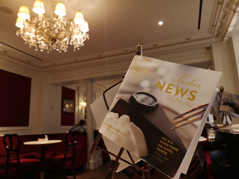 cafesacher10 Salzburg-薩爾斯堡Cafe Sacher沙河飯店吃沙河蛋糕 奧地利國寶甜點