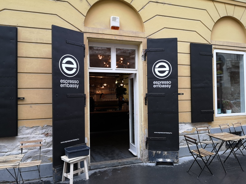 Budapest-布達佩斯處處老宅咖啡館Espresso Embassy