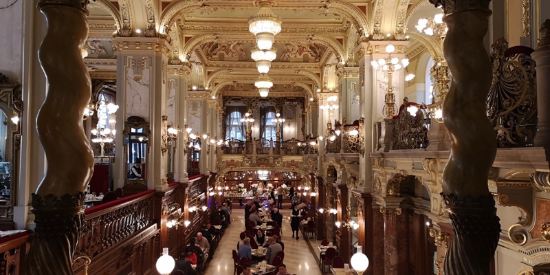 newyorkcafe13 Budapest-New York Cafe宮殿般奢華 世界最美咖啡館之布達佩斯紐約咖啡