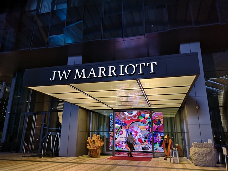 Singapore-新加坡南岸JW万豪酒店 有點潮的JW萬豪…