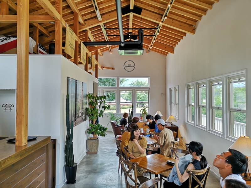 ciscocoffee0105 Kawaguchiko-Cisco Coffee浪漫白色小木屋 河口湖畔美式咖啡館 滿滿美加的味道