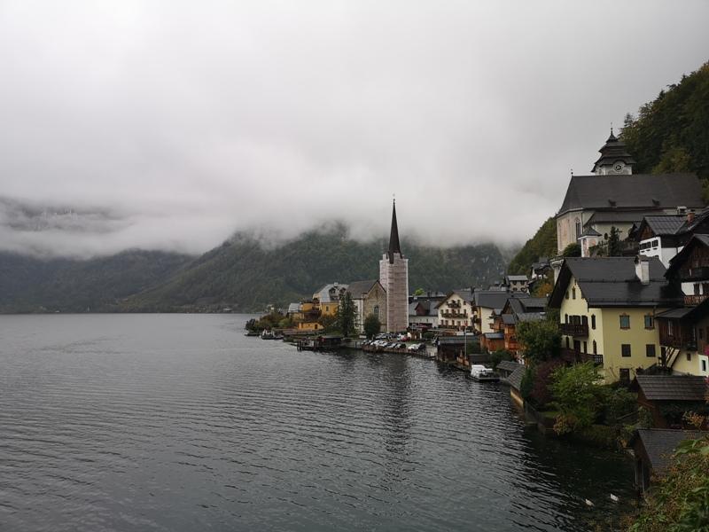 hallstatt0101 Hallstatt-世界最美小鎮 哈斯塔特 陰雨天的朦朧美感