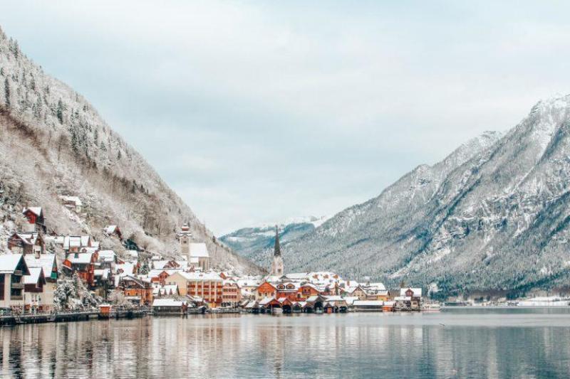 hallstatt0103 Hallstatt-世界最美小鎮 哈斯塔特 陰雨天的朦朧美感