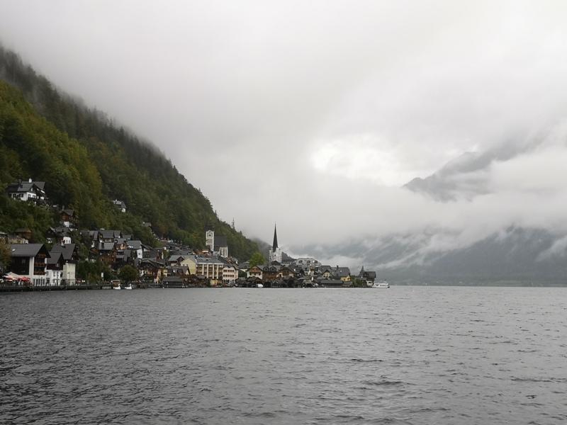 hallstatt0105 Hallstatt-世界最美小鎮 哈斯塔特 陰雨天的朦朧美感