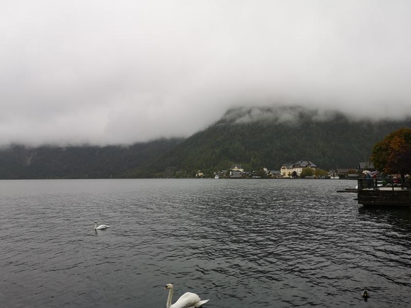 hallstatt0115 Hallstatt-世界最美小鎮 哈斯塔特 陰雨天的朦朧美感