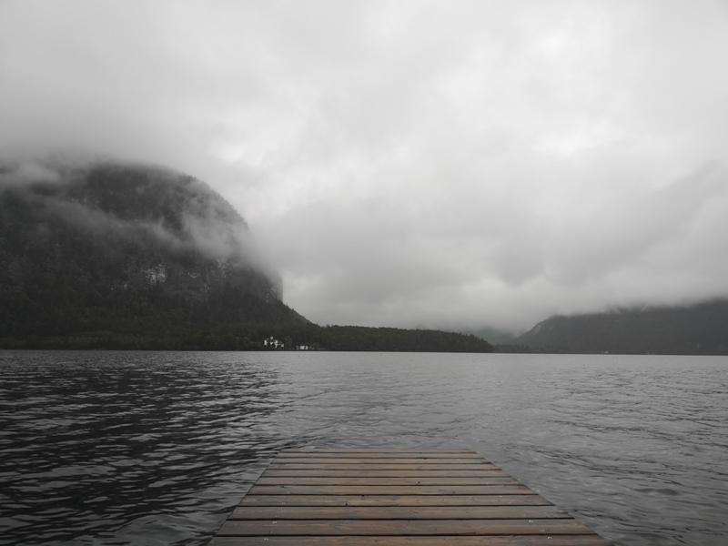 hallstatt0122 Hallstatt-世界最美小鎮 哈斯塔特 陰雨天的朦朧美感