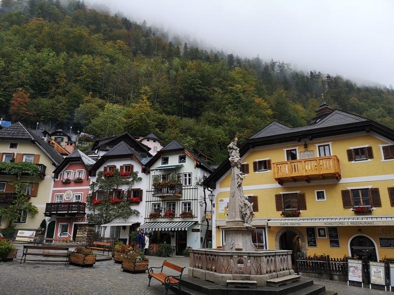 hallstatt0124 Hallstatt-世界最美小鎮 哈斯塔特 陰雨天的朦朧美感